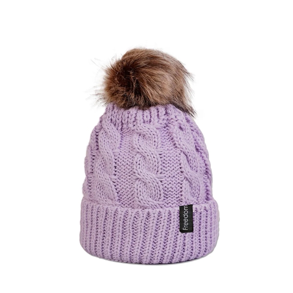 Winter Knitted Warm Hat - Winter Knitted Warm Hat - Image 4 of 9