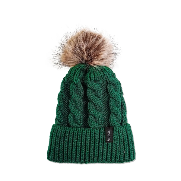 Winter Knitted Warm Hat - Winter Knitted Warm Hat - Image 6 of 9