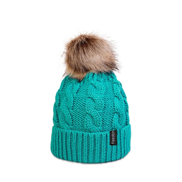 Winter Knitted Warm Hat - Winter Knitted Warm Hat - Image 8 of 9