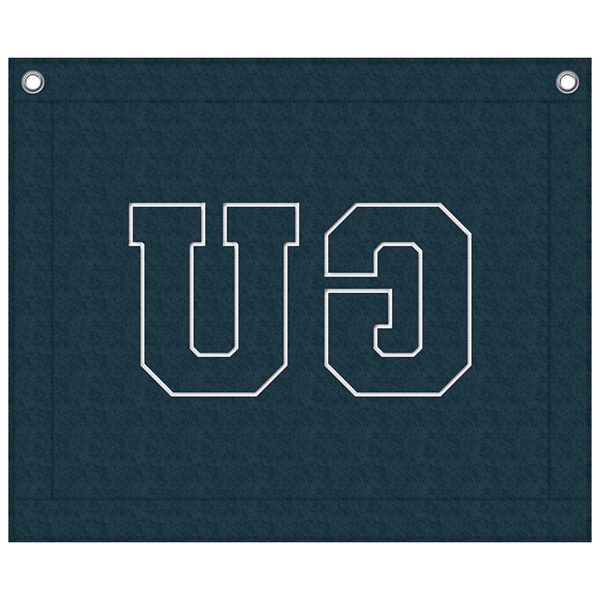 10" x 12" Appliqued Felt Banner - 10" x 12" Appliqued Felt Banner - Image 1 of 6