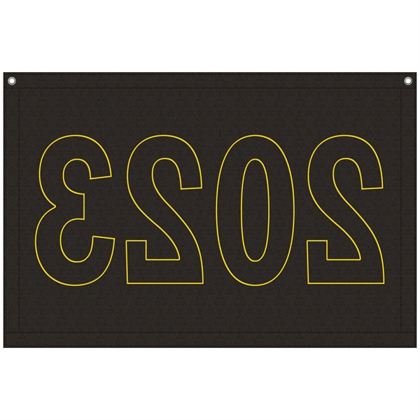 16" x 24" Appliqued Felt Banner - 16" x 24" Appliqued Felt Banner - Image 1 of 6