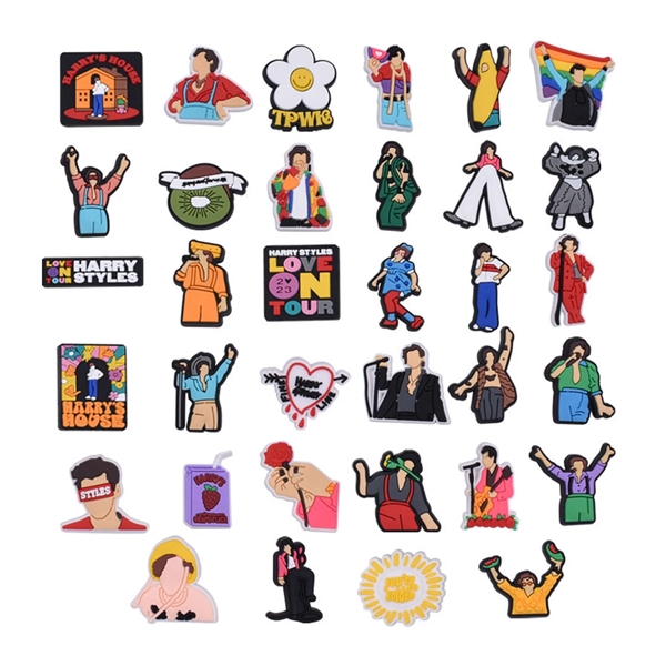 Custom Shape Pvc Shoe Charms -Moq Is 100Pcs - Custom Shape Pvc Shoe Charms -Moq Is 100Pcs - Image 3 of 4