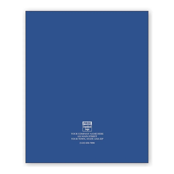 Reinforced Presentation Folders, Continuous Pocket - Reinforced Presentation Folders, Continuous Pocket - Image 0 of 8