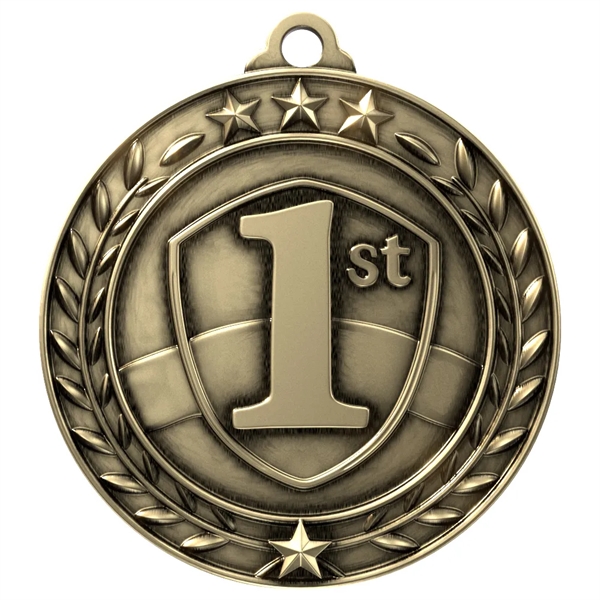 Wreath Award Medal - 1st Place - Wreath Award Medal - 1st Place - Image 0 of 2