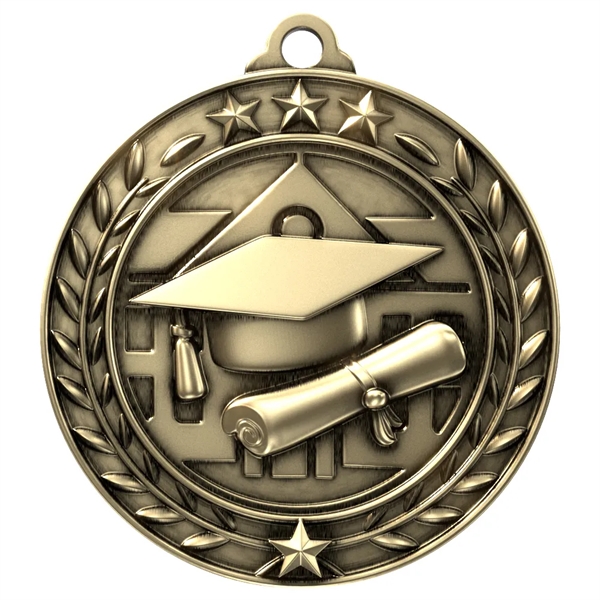 Wreath Award Medal - Graduate - Wreath Award Medal - Graduate - Image 0 of 2