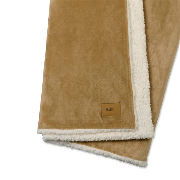 Mink Sherpa Blanket - Mink Sherpa Blanket - Image 1 of 6