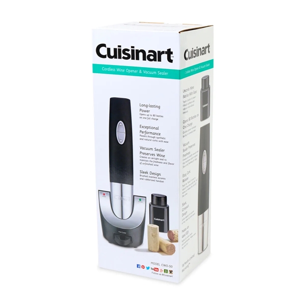 Cuisinart® Cordless Wine Opener - Cuisinart® Cordless Wine Opener - Image 6 of 6