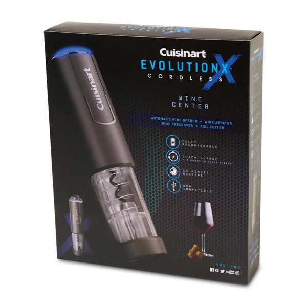 Cuisinart® EvolutionX Cordless 4-in-1 Wine Opener - Cuisinart® EvolutionX Cordless 4-in-1 Wine Opener - Image 7 of 7