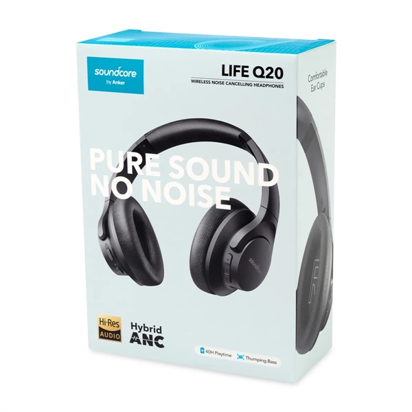 Anker® Soundcore Life Q20 Wireless Headphone - Anker® Soundcore Life Q20 Wireless Headphone - Image 2 of 2