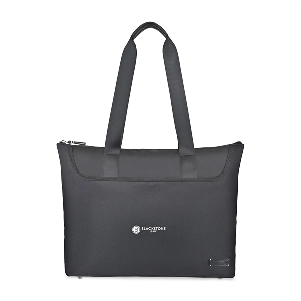 Travis & Wells® Lennox Recycled Nylon Laptop Tote