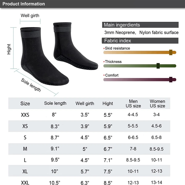 Sand Beach Surf Diving Socks - Sand Beach Surf Diving Socks - Image 7 of 7