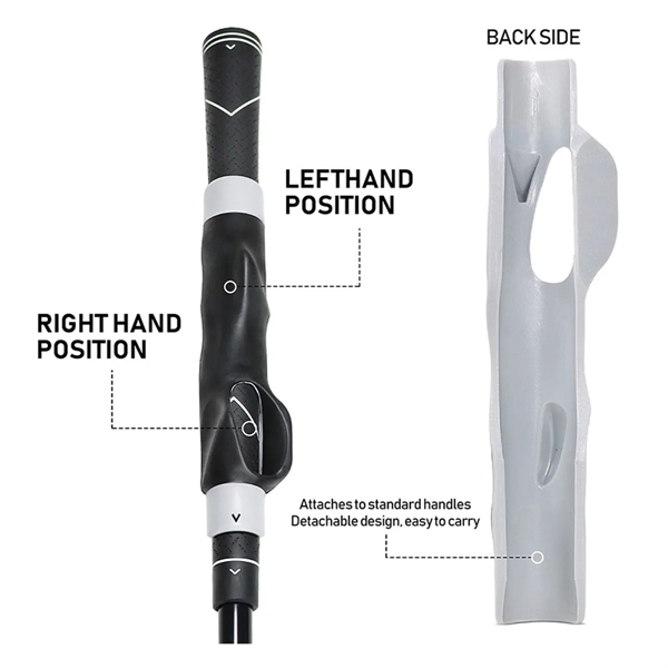 Rubber Golf Grip Trainer - Rubber Golf Grip Trainer - Image 1 of 4