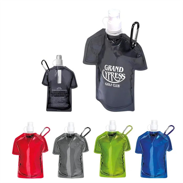 T-Shirt Shaped Collapsible Water Bag - T-Shirt Shaped Collapsible Water Bag - Image 0 of 5