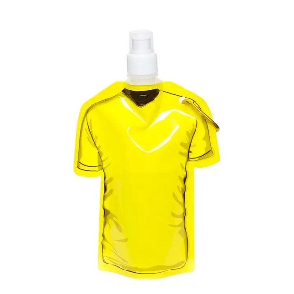 T-Shirt Shaped Collapsible Water Bag - T-Shirt Shaped Collapsible Water Bag - Image 1 of 5