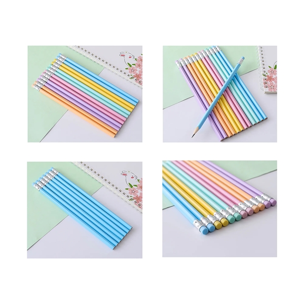 Wooden Pencil With Eraser - Wooden Pencil With Eraser - Image 2 of 2