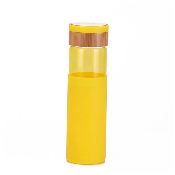 20 Oz Borosilicate Glass Water Bottle - 20 Oz Borosilicate Glass Water Bottle - Image 3 of 6