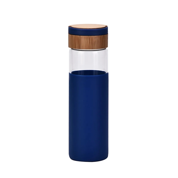 20 Oz Borosilicate Glass Water Bottle - 20 Oz Borosilicate Glass Water Bottle - Image 5 of 6