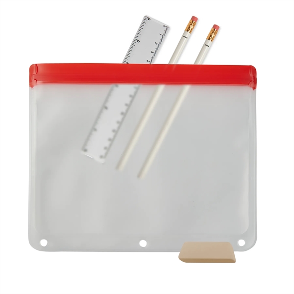 Zip-It™ PEVA School Kit - Blank Contents - Zip-It™ PEVA School Kit - Blank Contents - Image 1 of 4