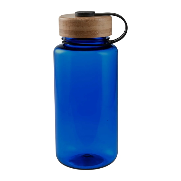 32 oz. Oasis Tritan Water Bottle with Bamboo Lid - 32 oz. Oasis Tritan Water Bottle with Bamboo Lid - Image 1 of 5