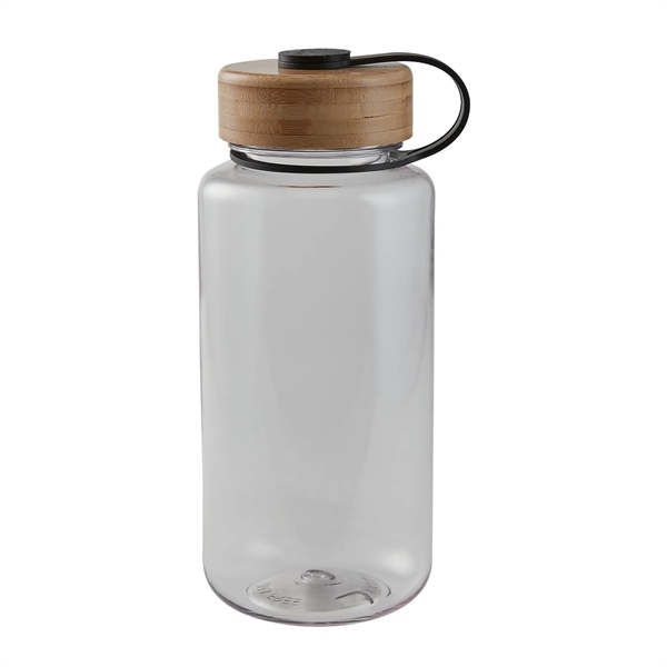 32 oz. Oasis Tritan Water Bottle with Bamboo Lid - 32 oz. Oasis Tritan Water Bottle with Bamboo Lid - Image 3 of 5