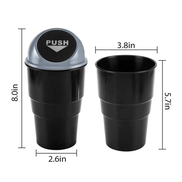 Automotive Cup Holder Trash Can - Automotive Cup Holder Trash Can - Image 4 of 6