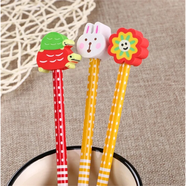 Cartoon Eraser Pencil - Cartoon Eraser Pencil - Image 0 of 4