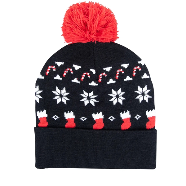 Ugly Sweater Beanie - Ugly Sweater Beanie - Image 0 of 4