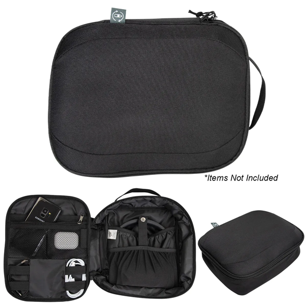 RPET Tech Travel Pouch - RPET Tech Travel Pouch - Image 0 of 2