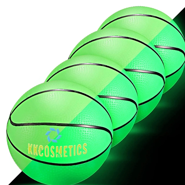 6 Inch Glowing Basketball - 6 Inch Glowing Basketball - Image 0 of 5
