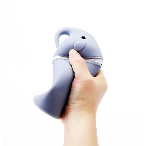Stand Up Animals Silicone Pencil Case - Stand Up Animals Silicone Pencil Case - Image 5 of 5