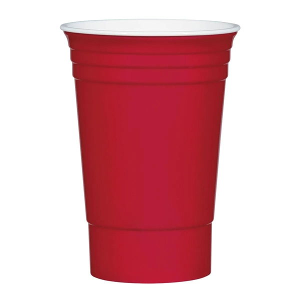 16 oz. Reusable Stadium Drink Plastic Cup - 16 oz. Reusable Stadium Drink Plastic Cup - Image 6 of 9