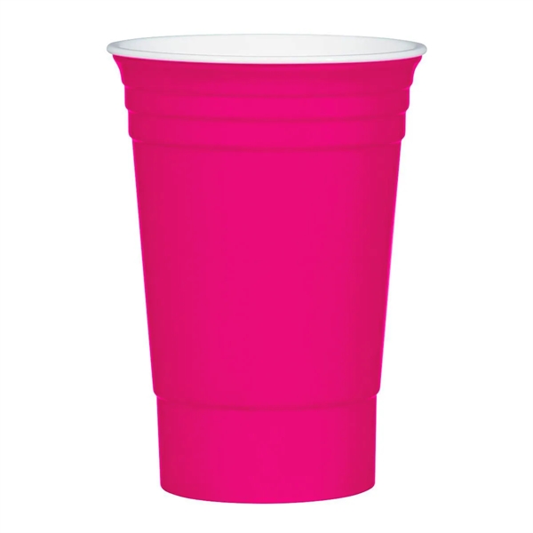 16 oz. Reusable Stadium Drink Plastic Cup - 16 oz. Reusable Stadium Drink Plastic Cup - Image 7 of 9