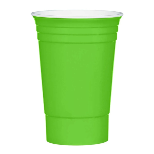 16 oz. Reusable Stadium Drink Plastic Cup - 16 oz. Reusable Stadium Drink Plastic Cup - Image 8 of 9