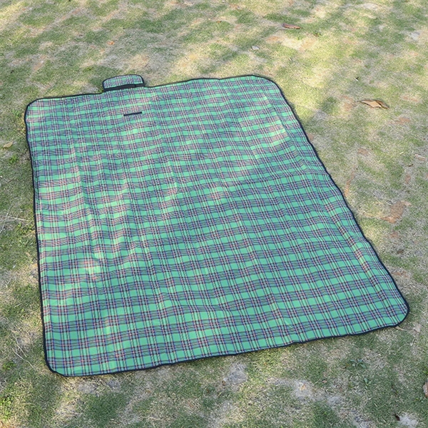 Roll-Up Picnic Blanket With Custom Logo - Roll-Up Picnic Blanket With Custom Logo - Image 2 of 2