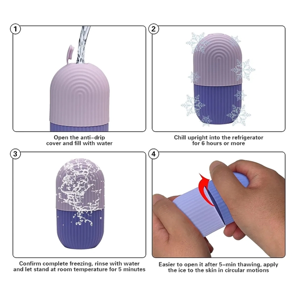 SiliconeIce Ice Face Roller Facial Massage - SiliconeIce Ice Face Roller Facial Massage - Image 1 of 1