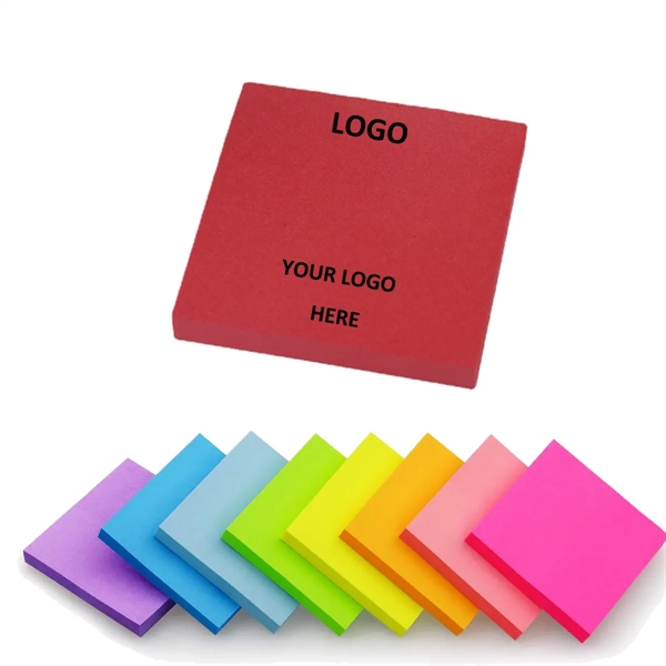 Custom 3x3 Inches 100 Sheets Sticky Note - Custom 3x3 Inches 100 Sheets Sticky Note - Image 0 of 1