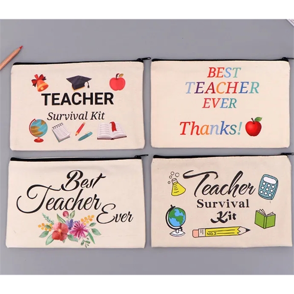 Canvas Pencil Bag - Canvas Pencil Bag - Image 11 of 11