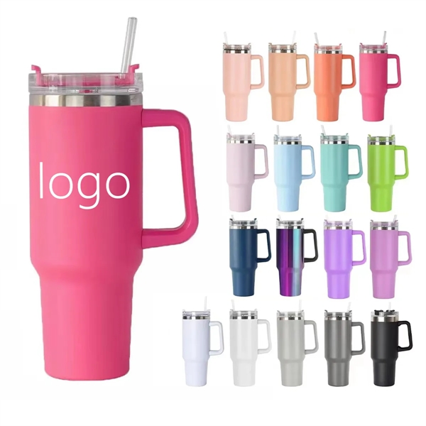 304 Stainless Steel Handle Portable Tumbler - 304 Stainless Steel Handle Portable Tumbler - Image 0 of 1