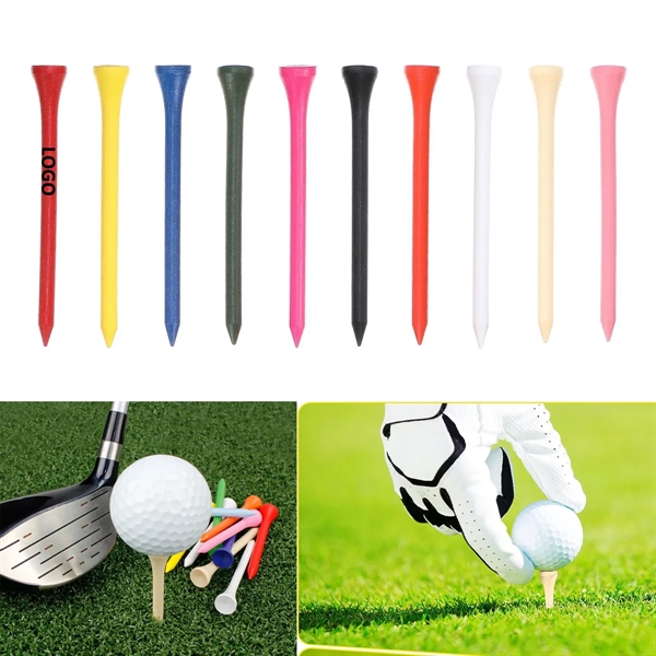 Golf Tees Professional Natural Wood - Golf Tees Professional Natural Wood - Image 0 of 1
