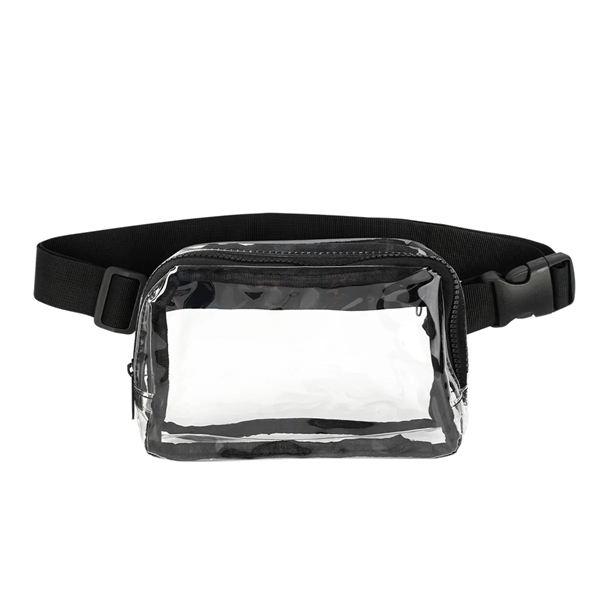 Custom Anywhere Clear Belt Bag