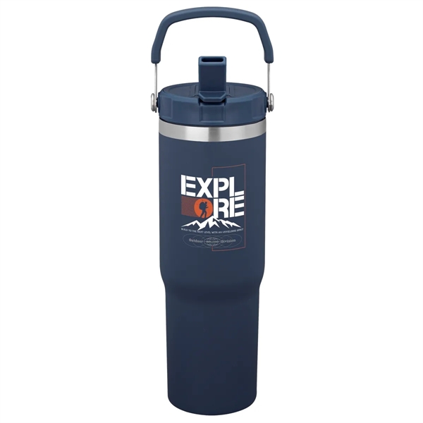 Custom 28oz Urban Peak® Pinnacle Flip Straw Tumbler