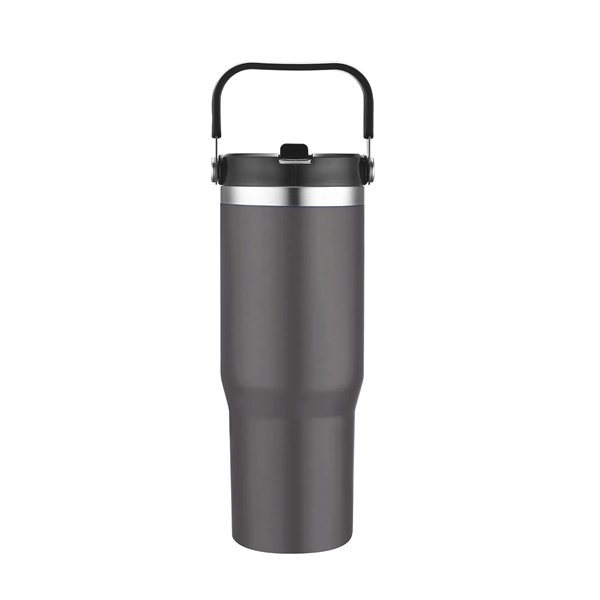 30 OZ. Vacuum Travel Mug with Carrier - 30 OZ. Vacuum Travel Mug with Carrier - Image 2 of 5