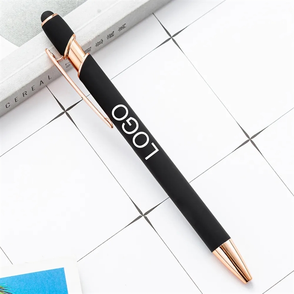 Ellipse Softy Rose Gold Stylus Pen - Ellipse Softy Rose Gold Stylus Pen - Image 1 of 12