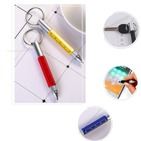 Multi Tool 6-In-1 Stylus Pen - Multi Tool 6-In-1 Stylus Pen - Image 2 of 2