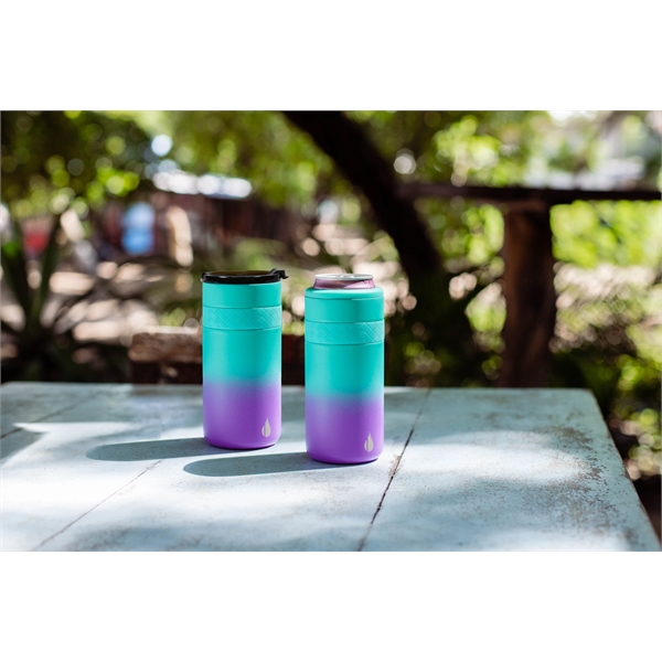 Elemental® Commuter DuoSip 12oz Coffee Tumbler and Slim Can - Elemental® Commuter DuoSip 12oz Coffee Tumbler and Slim Can - Image 13 of 16