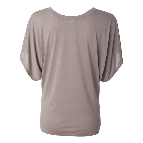BELLA + CANVAS Women's Flowy Draped Dolman Tee - BELLA + CANVAS Women's Flowy Draped Dolman Tee - Image 24 of 75