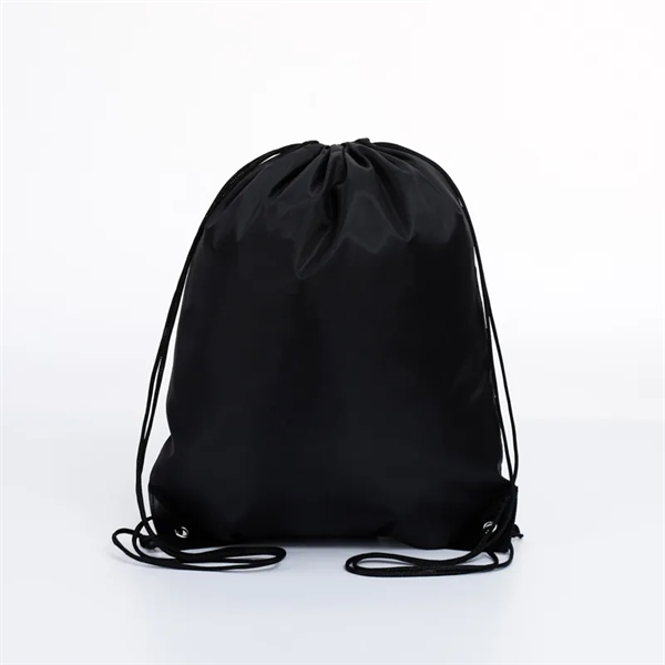 Waterproof Polyester Drawstring Bag - Waterproof Polyester Drawstring Bag - Image 2 of 18