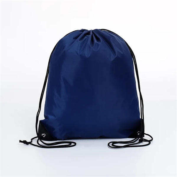 Waterproof Polyester Drawstring Bag - Waterproof Polyester Drawstring Bag - Image 5 of 18