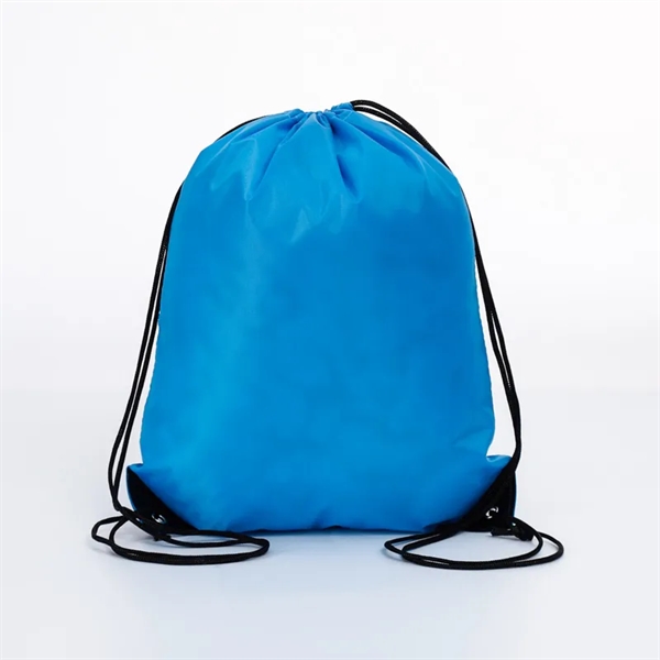 Waterproof Polyester Drawstring Bag - Waterproof Polyester Drawstring Bag - Image 7 of 18