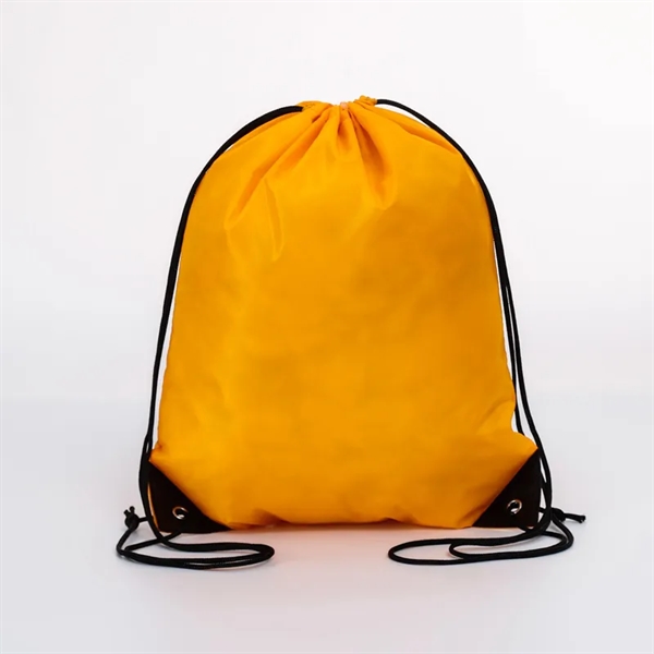 Waterproof Polyester Drawstring Bag - Waterproof Polyester Drawstring Bag - Image 14 of 18